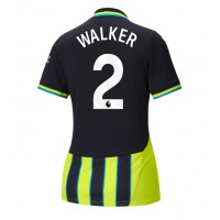 Manchester City Kyle Walker #2 Replika Bortatröja Dam 2024-25 Kortärmad